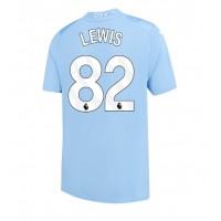 Manchester City Rico Lewis #82 Replika Hemmatröja 2023-24 Kortärmad